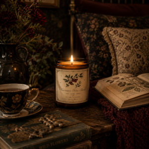 Vaccinium Vitis-Idaea Candle - Crimson Grove Collection